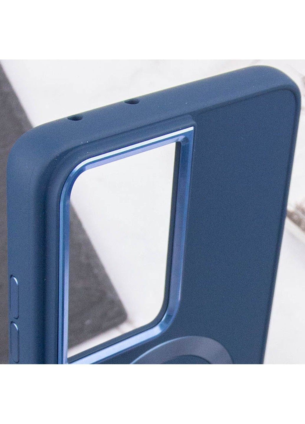 TPU чехол Bonbon Metal Style with MagSafe для Samsung Galaxy S22 Ultra Epik (293514058)
