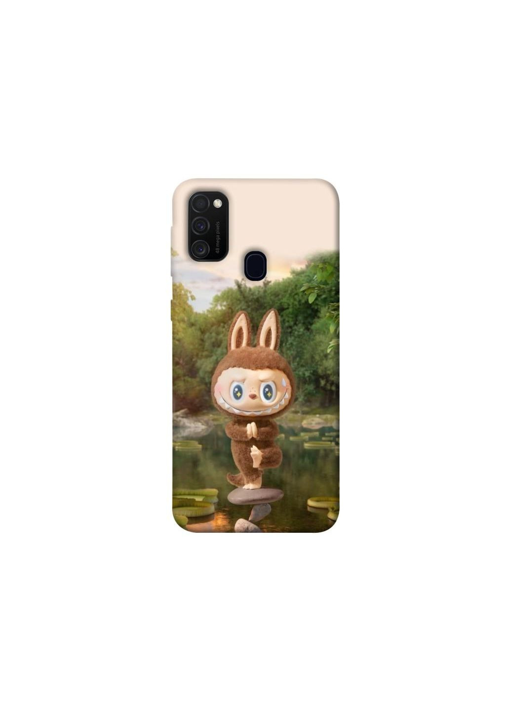 Чехол на Samsung Galaxy M21 Labubu Yoga Frontalka (355329211)