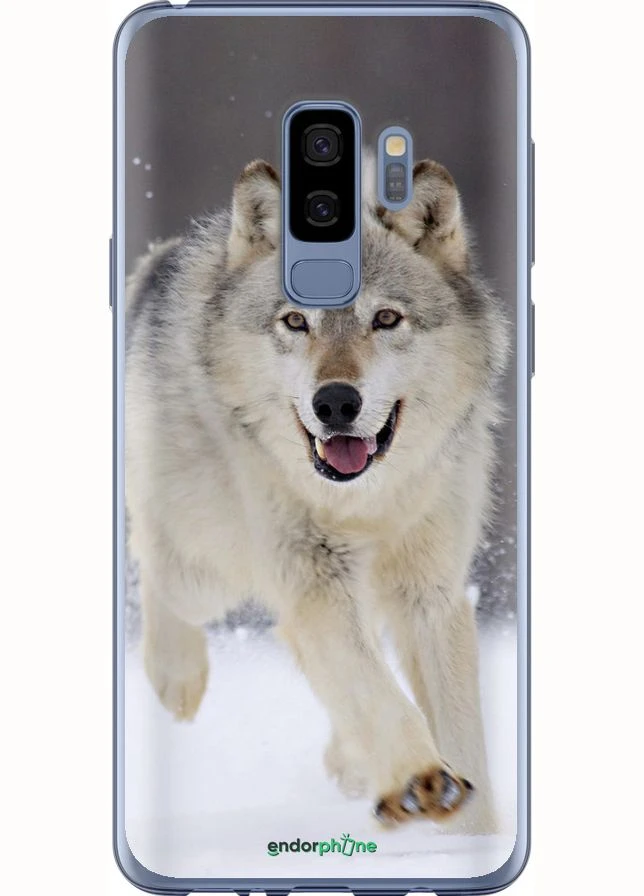 Чехол на Samsung Galaxy S9 Plus Бегущий волк "826t-1365-70447" Endorphone (385933300)