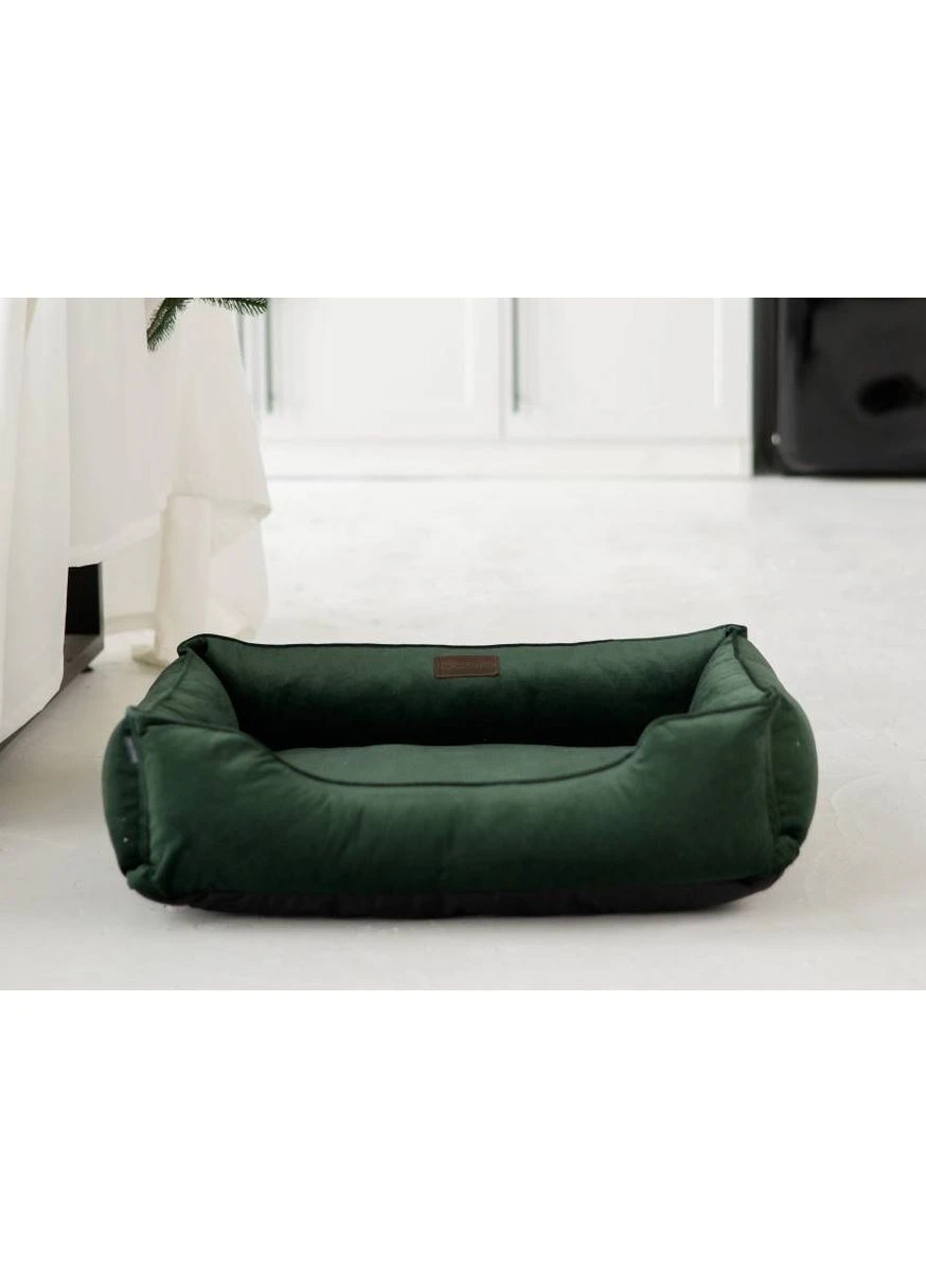 Лежак для собак Dreamer Velour Green XXL Harley and Cho (387664180)