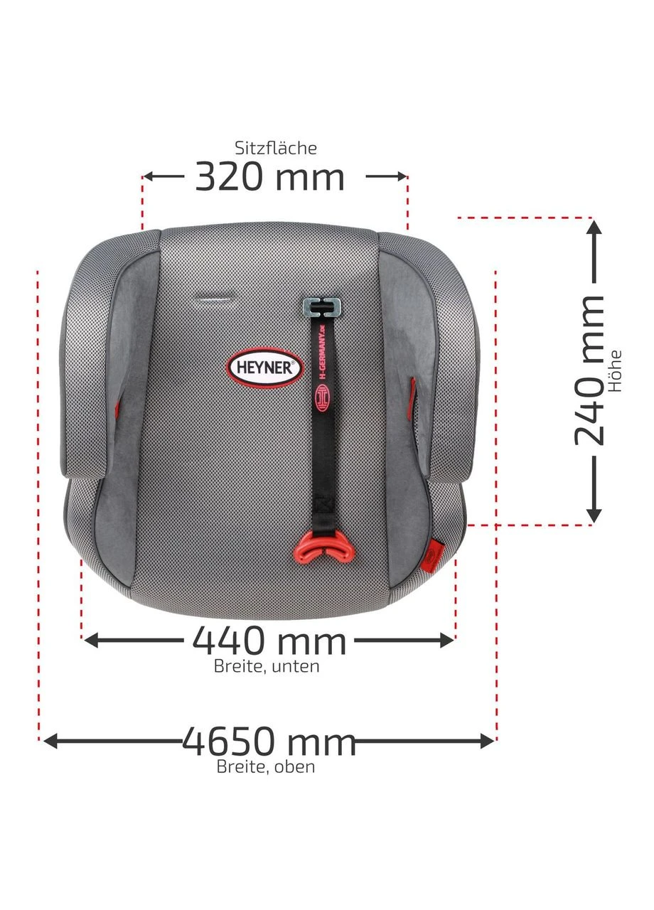 Бустер SafeUp Comfort XL (II + III) Koala Grey 783 200 HEYNER (390301619)