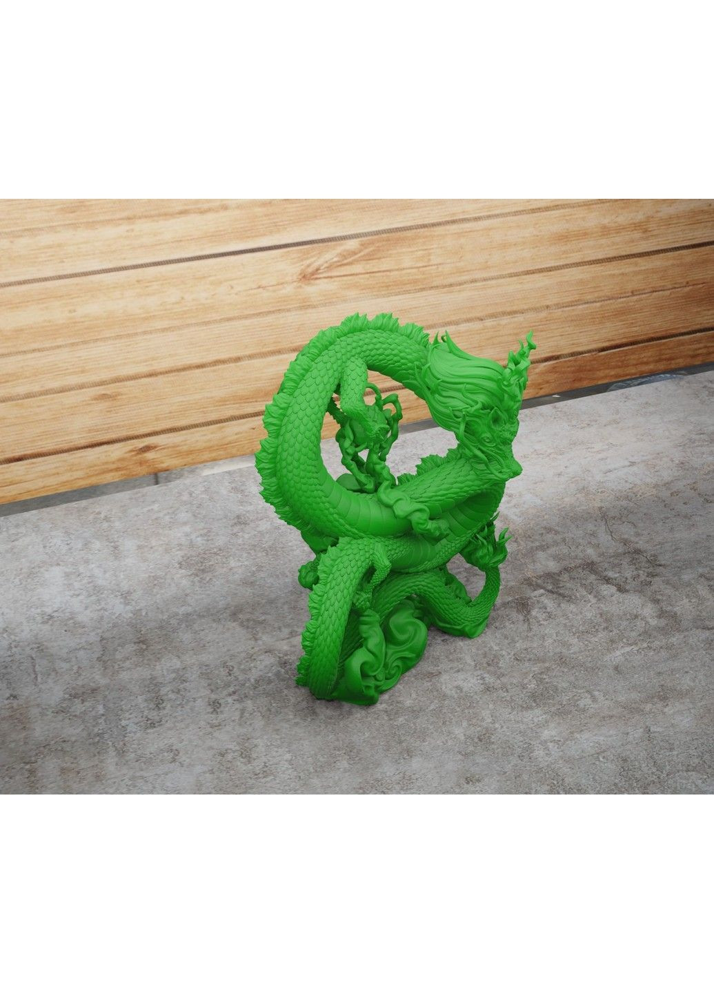 Статуэтка китайского дракона в классическом стиле. Белый. 10 см. ЗаСвіт (280940680)