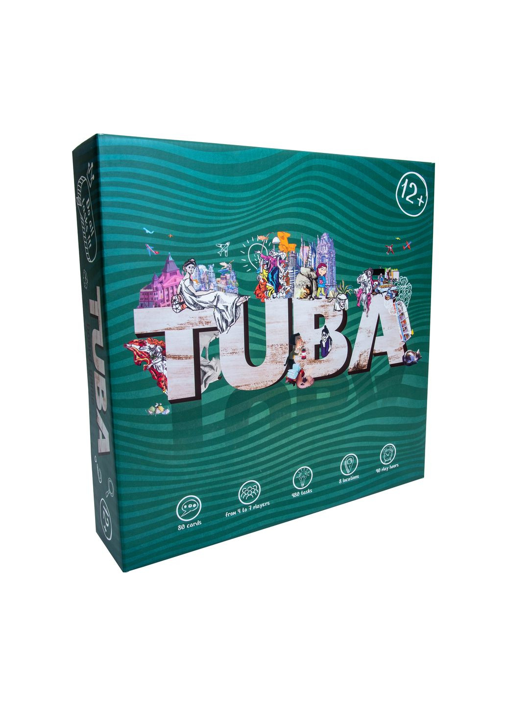 Настольная игра ТУБА развлекательная для детей 12+ командная игра с картами и кубиком Strateg (369758308)