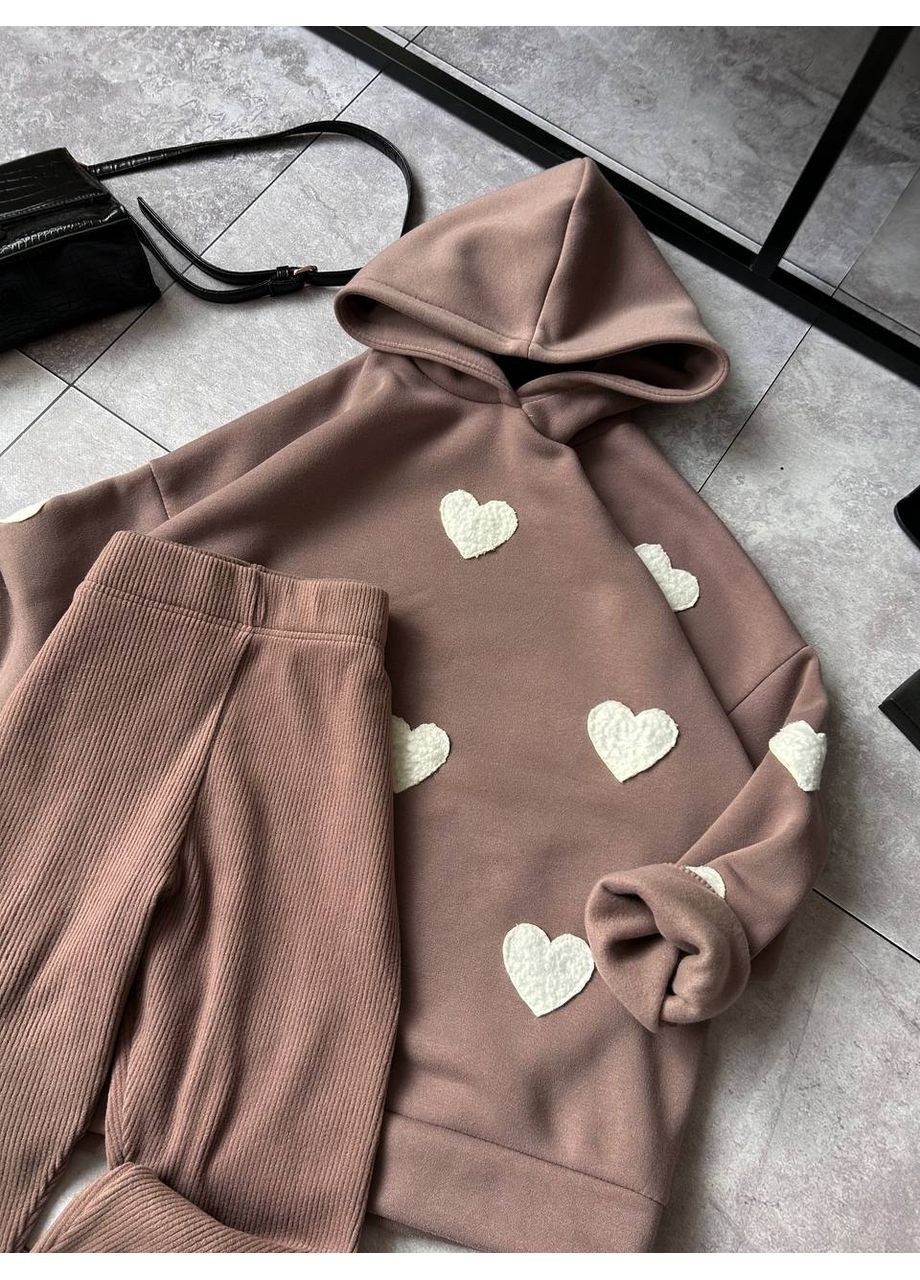 Стильний жіночий комплект, худі+лосини Україна (352474537)