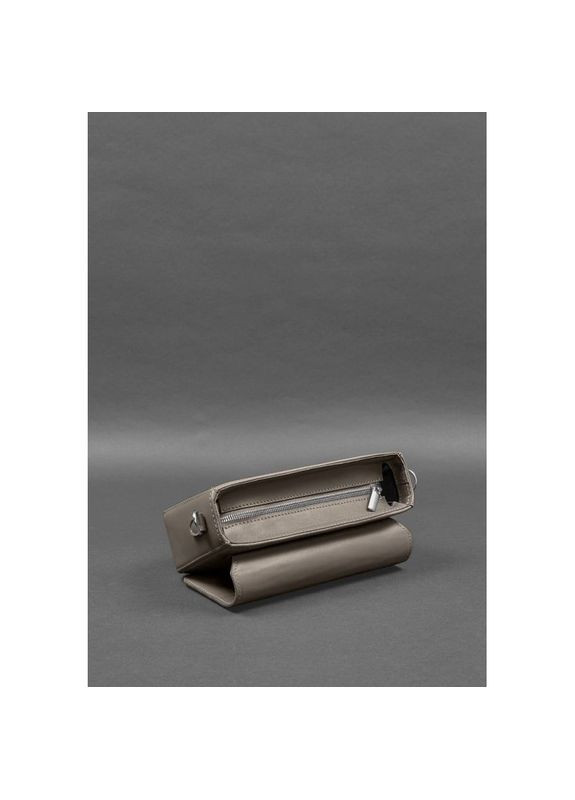 Сумка женская кожаная через плечо Mary темно-Бежевая BlankNote (302008045)