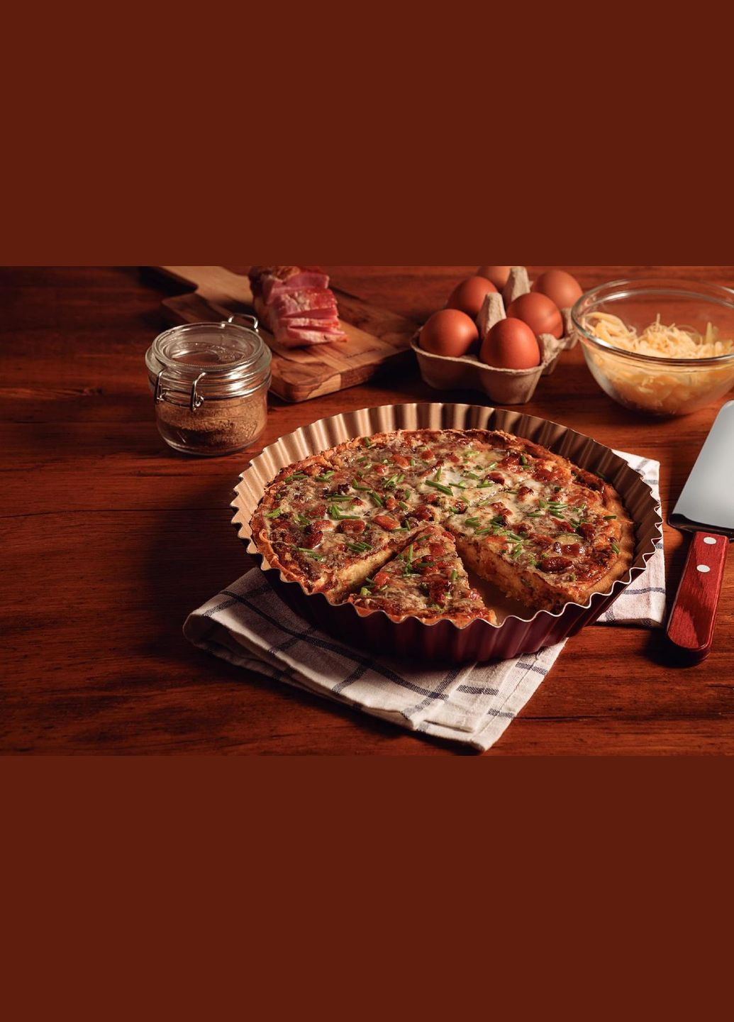 Форма для запекания 26см (20056/726 Brasil) волнистые края Pyrex (319816089)