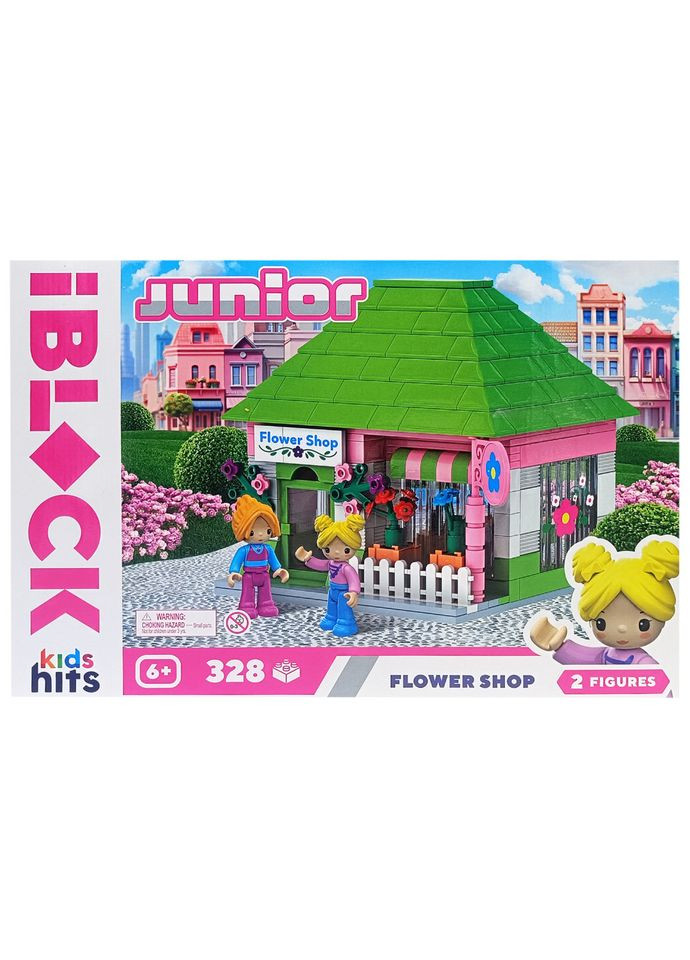 Конструктор дитячий "Квітковий магазин" KH08/013/11, 328 деталей Iblock (316269017)