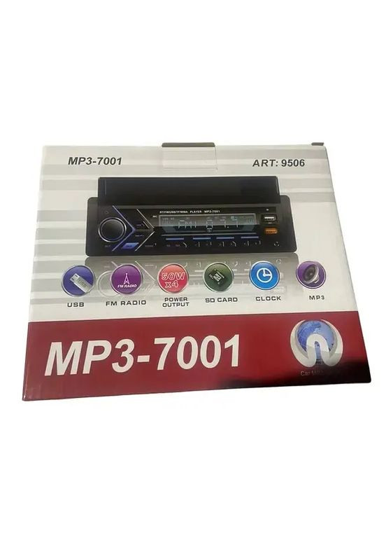 Автомагнітола MP3 7001 BT з утримувачем для телефону Gemei (370622048)