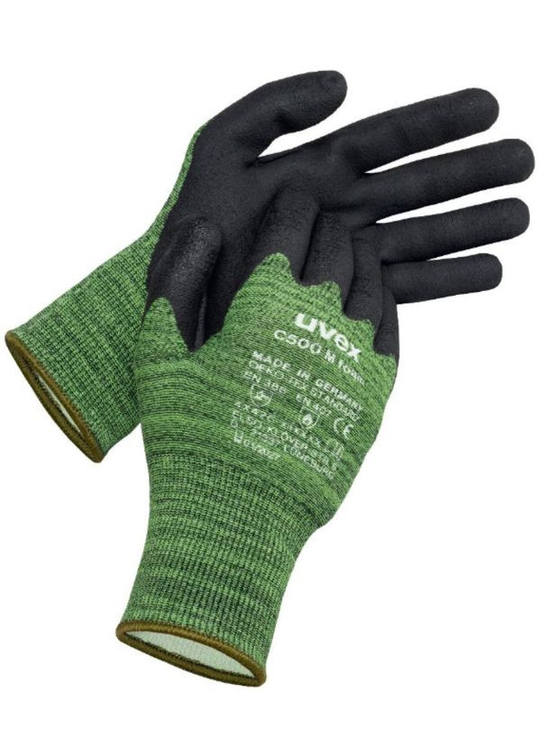 Защитные перчатки C500 M (XL/10) для защиты от порезов (41030) Uvex (318093147)