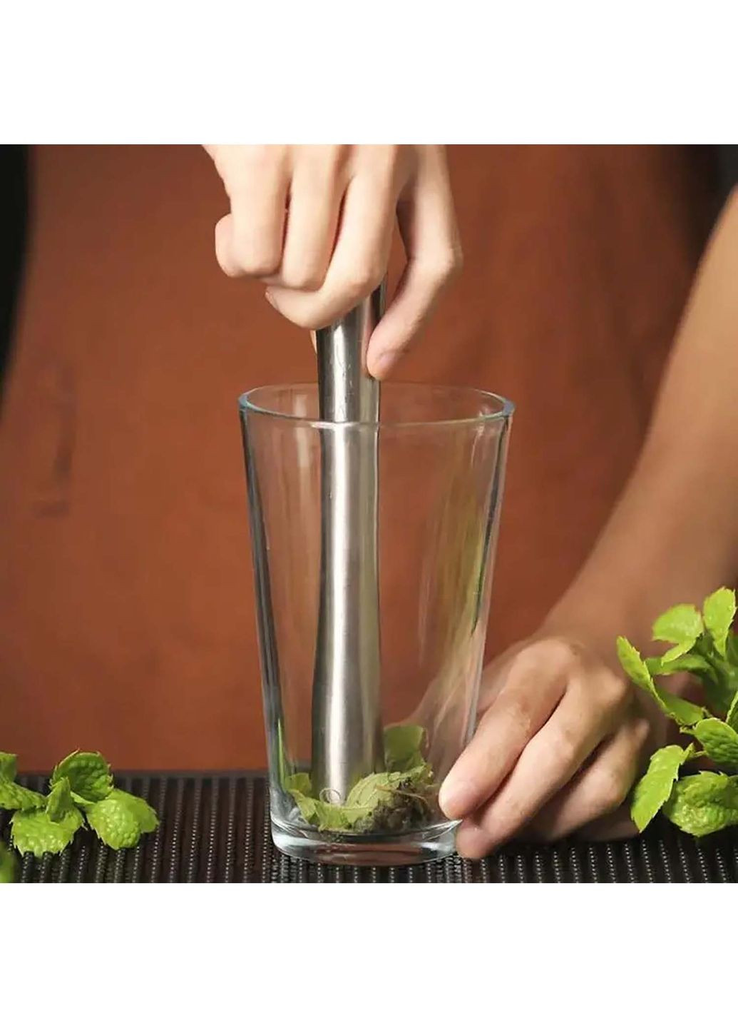 Мадлер толкушка пестик для коктейлей мохито из нержавеющей стали Kitchen Master (341724451)