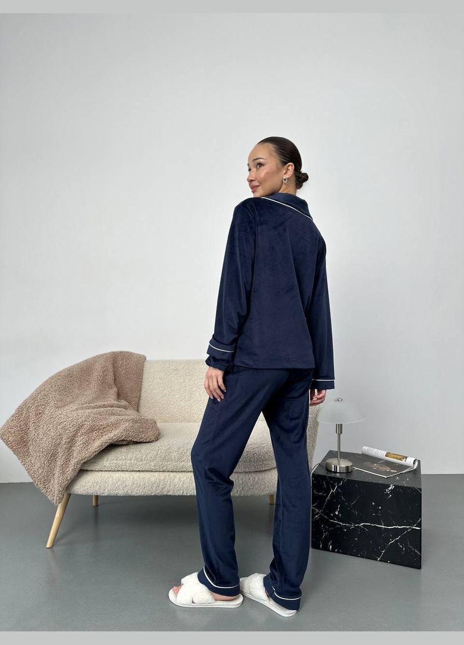 Синяя всесезон пижама Украина UMButik