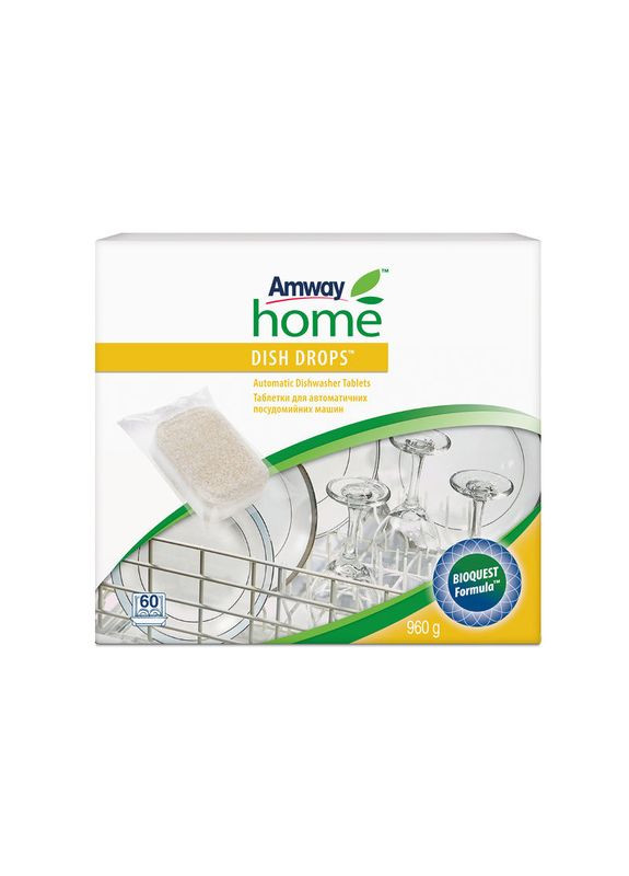Таблетки для посудомоечных машин DISH DROPS (60шт.) Amway (350915605)