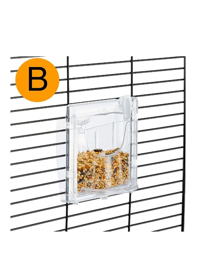 Клетка для канареек и маленьких птиц Palladio 3 белая 50х30х64 см 52057811 Ferplast (268547970)