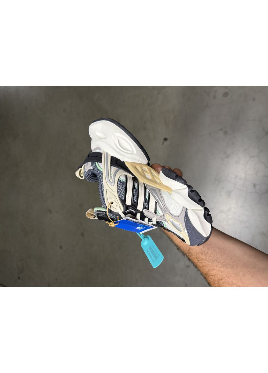 КРОССОВКИ ЖЕНСКИЕ ADIDAS VENTO XLG WHITE BLACK АДИДАС ВЕНТО XLG ДЕЛЮКС No Brand чёрные демисезоны (367173371)