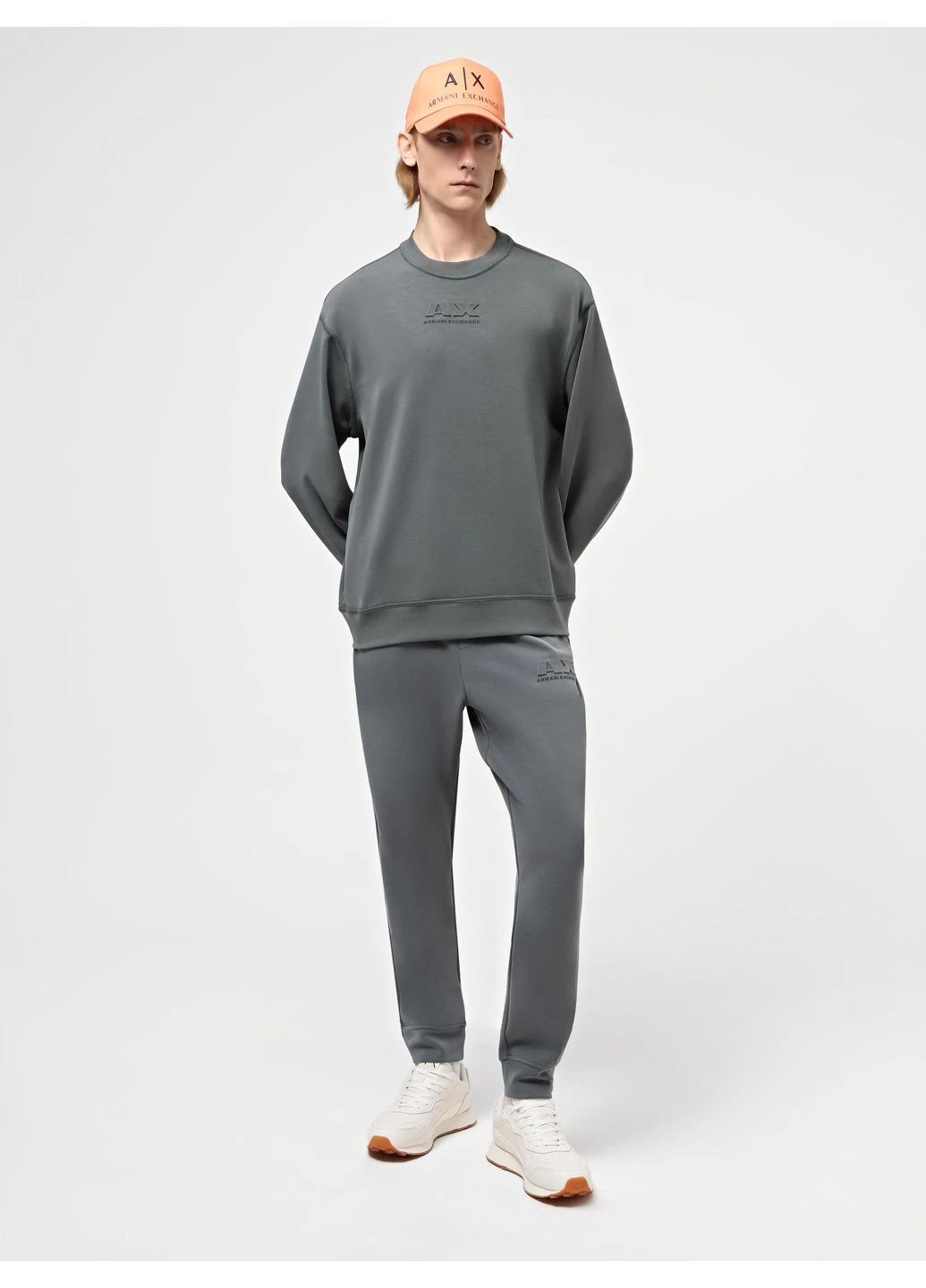 Свитшот 8531926 Серый WH4247 Armani Exchange (381514897)