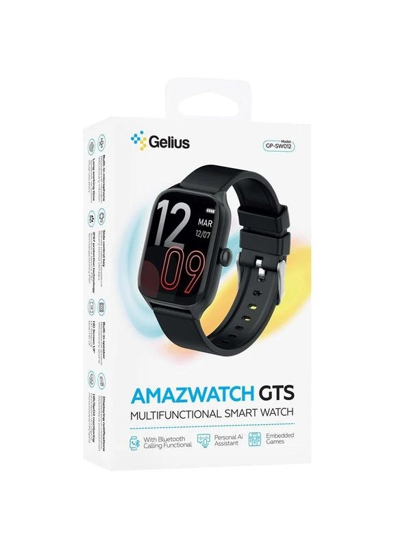 Smart Watch Pro GP-SW012 (Amazwatch GTS) Black Gelius (383908084)