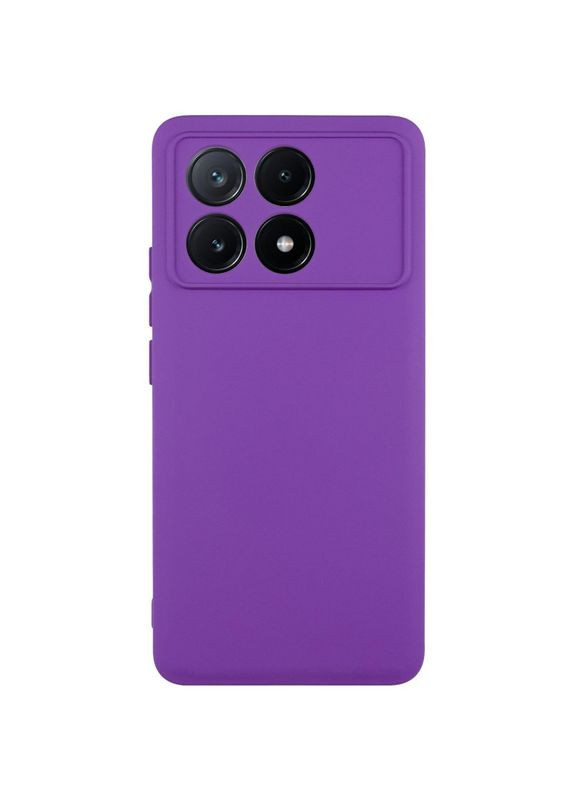 Чохол Silicone Cover Full Camera для Xiaomi Poco X6 / Note 13 Pro 5G Purple Lakshmi (355874160)