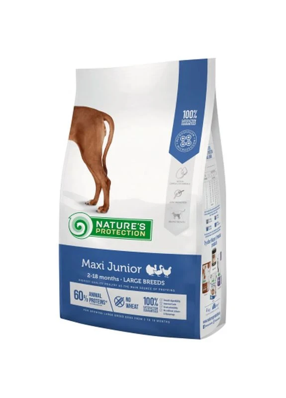 Сухой корм для собак Maxi Junior Large breeds 12 кг (NPS45729) Nature's Protection (398791573)