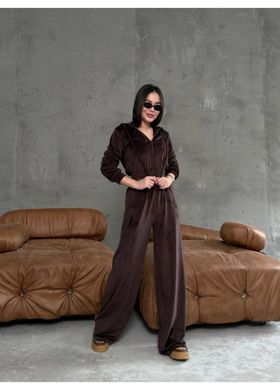 Женский костюм из премиального велюра Sport No Brand (363969476)