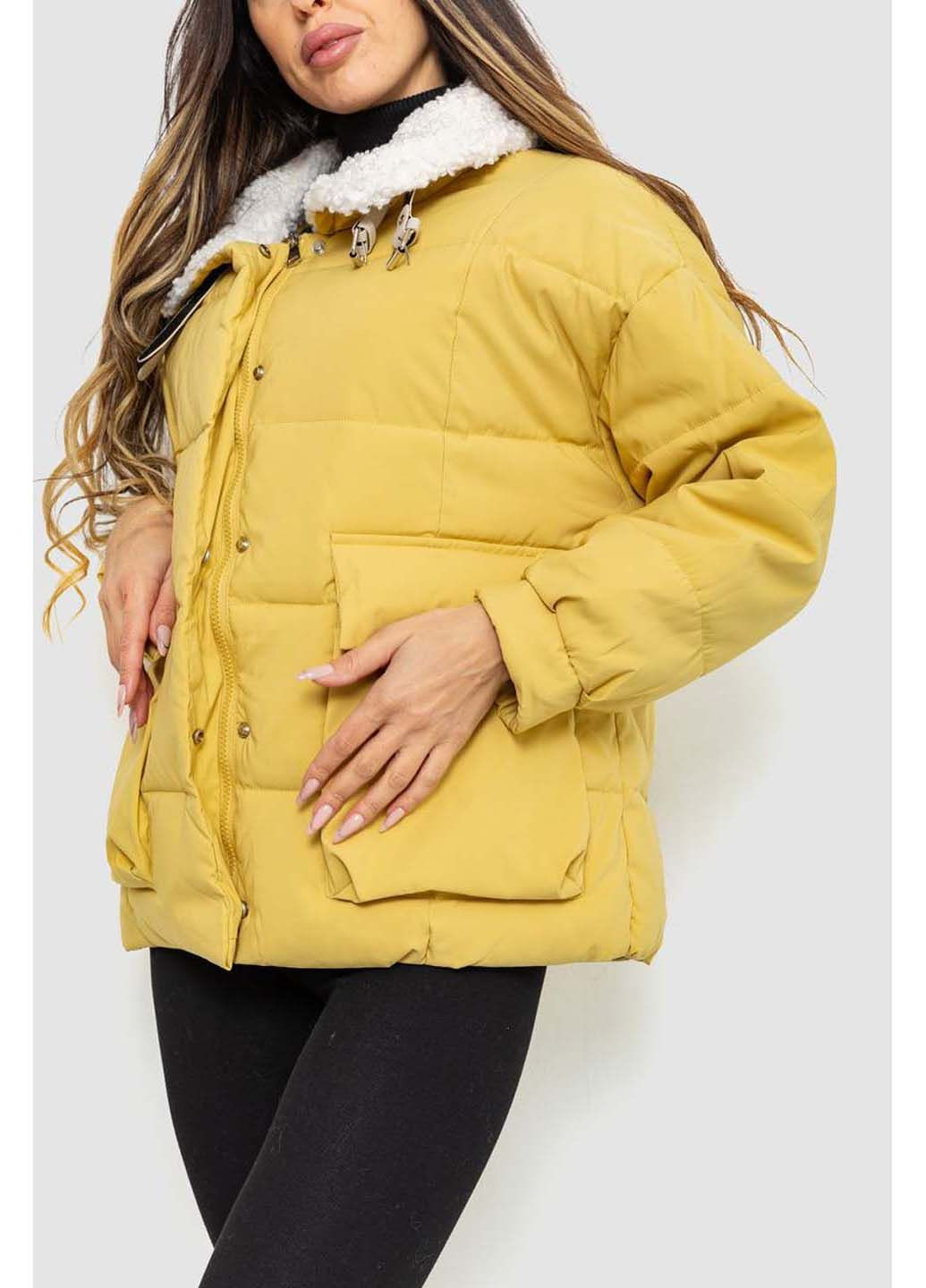 Жовта демісезонна куртка Ager