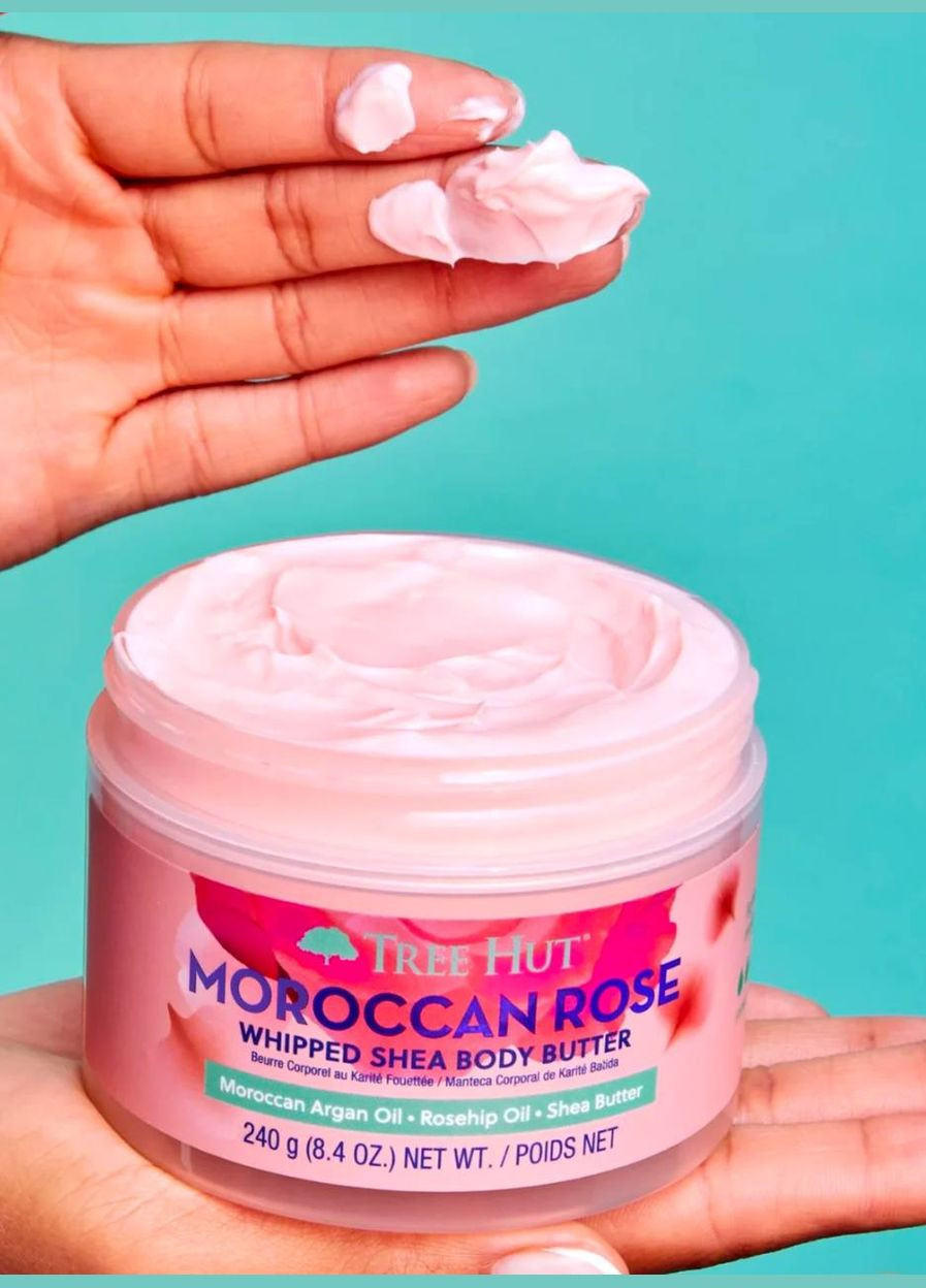 Баттер для тіла Moroccan Rose Whipped Body Butter 240g Tree Hut (312307043)