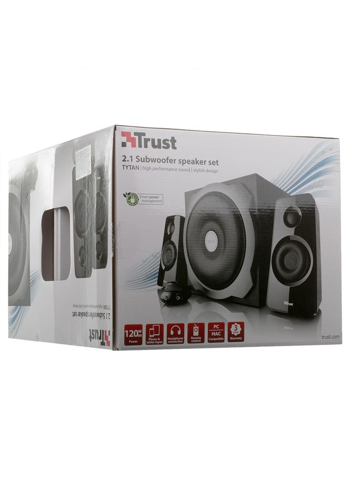 Колонки Tytan 2.1 Speaker Set black (19019) Trust (306960062)