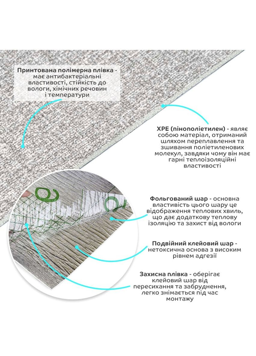 Самоклеящиеся обои 2800х500х1,5мм Серый меланж YM-12(D) SW-00002020 Sticker Wall (362114935)