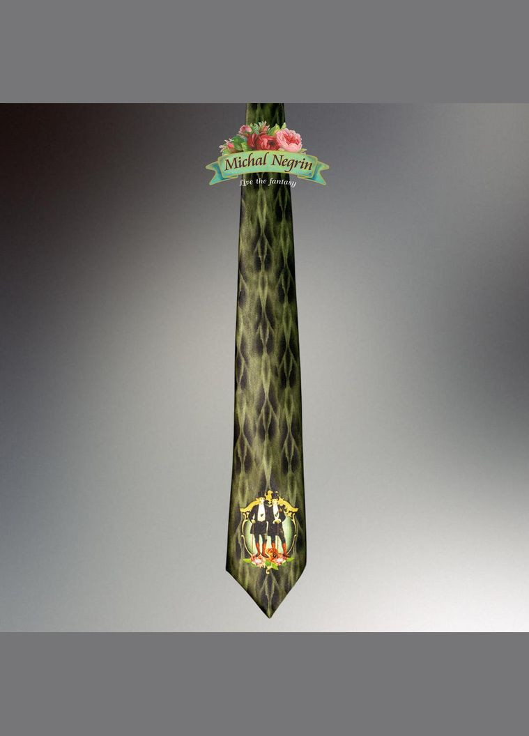 Галстук "Викторианская Эстетика" с ретро-принтом Michal Negrin (345641687)