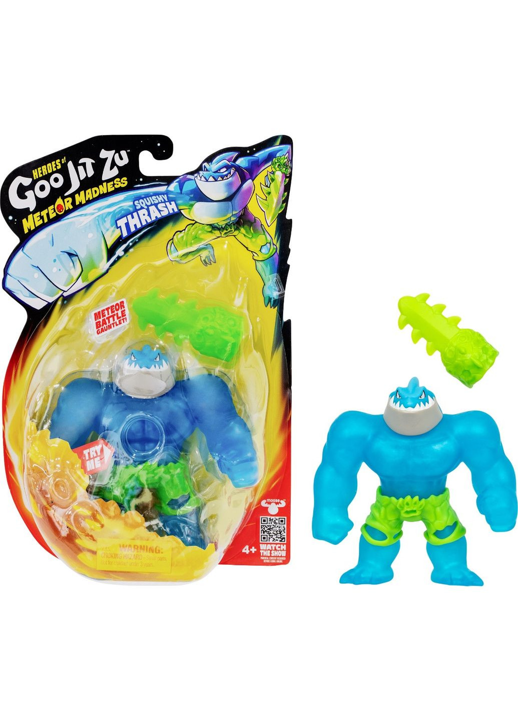 Фигурка-игрушка Гуджитсу Траш, тянущаяся, Метеор Меднес (124566) GooJitZu (360740028)