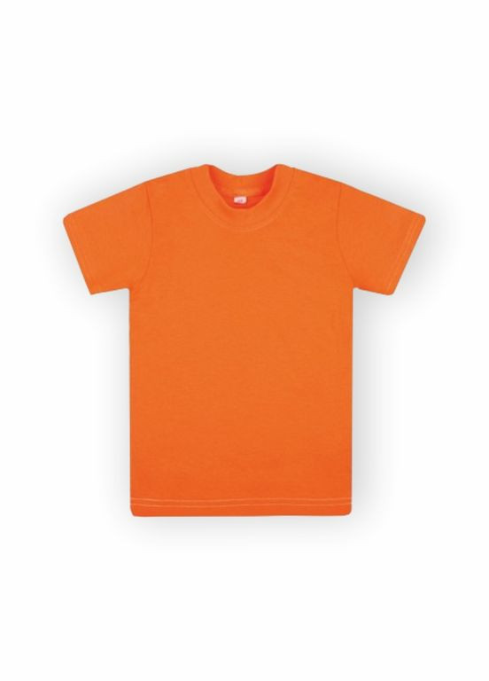 Оранжевая летняя детская футболка нью Габби
