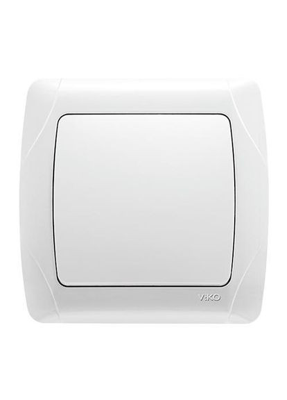 CARMEN Выключатель 1кл. белый Viko (361151295)