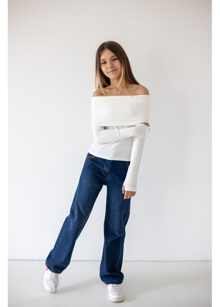 Лонгслів для дівчат 04-8069-96 146 см Авекстекс (352473602)