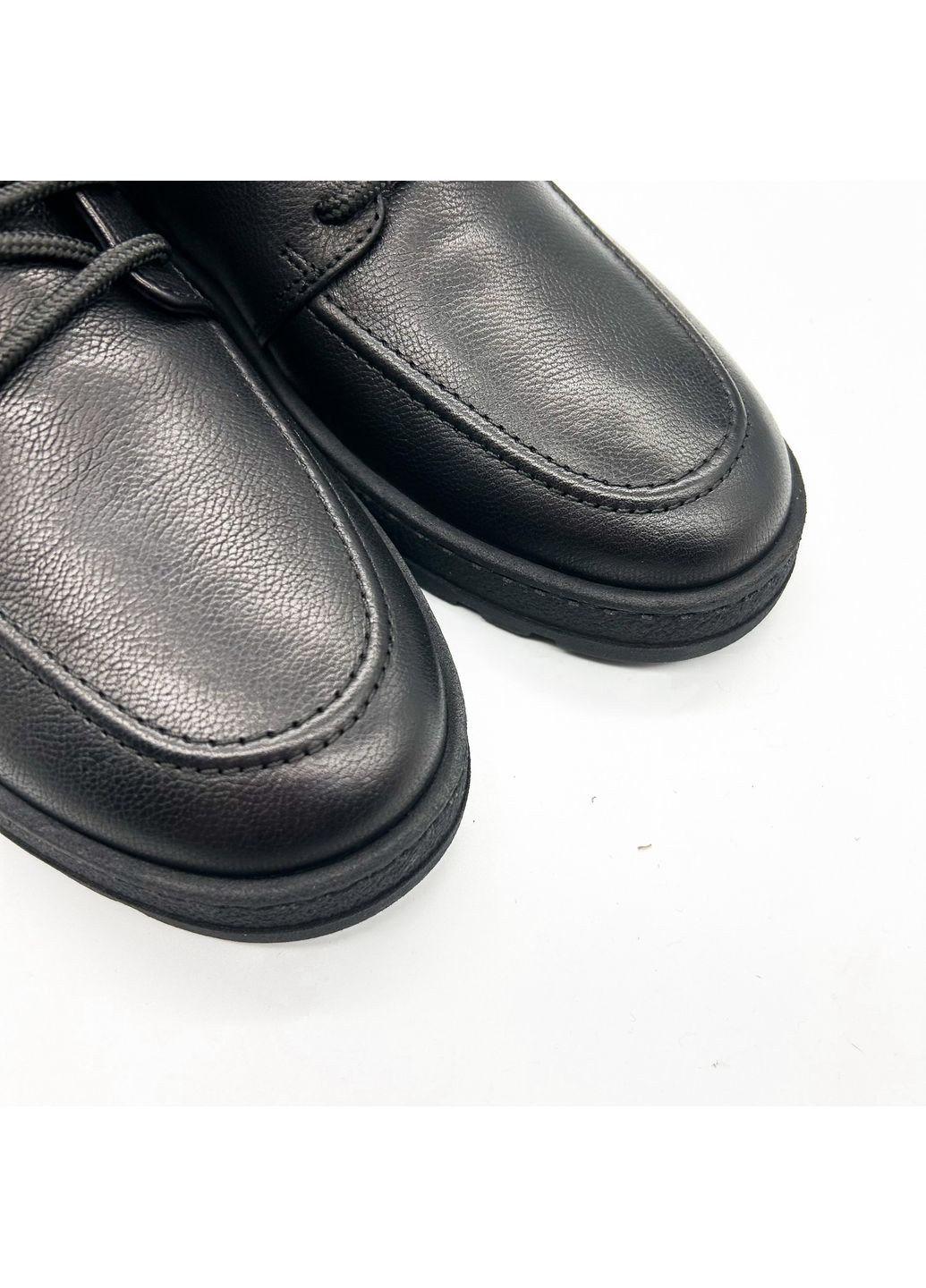 Черные зимние ботинки (р) кожа 0-2-2-8300 Stepter