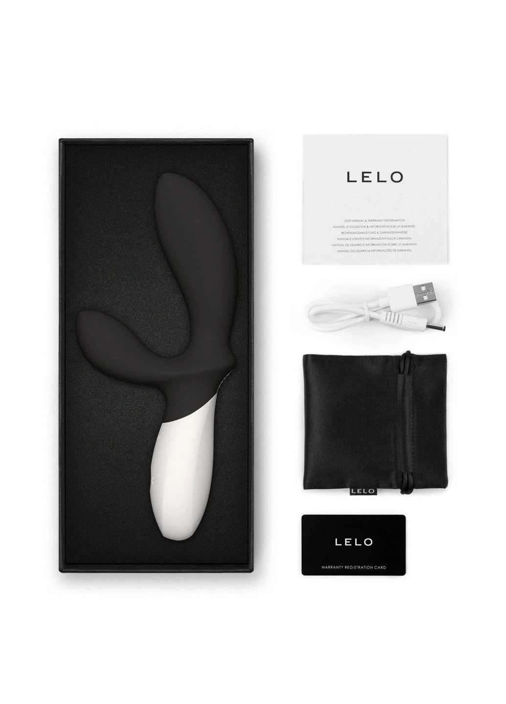 Масажер простати Loki Wave 2 Black, манливий рух + вібрація Lelo (396643808)