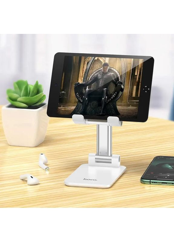 Держатель для телефона folding desktop stand White (6931474733917) Hoco PH29A Carry (372683850)
