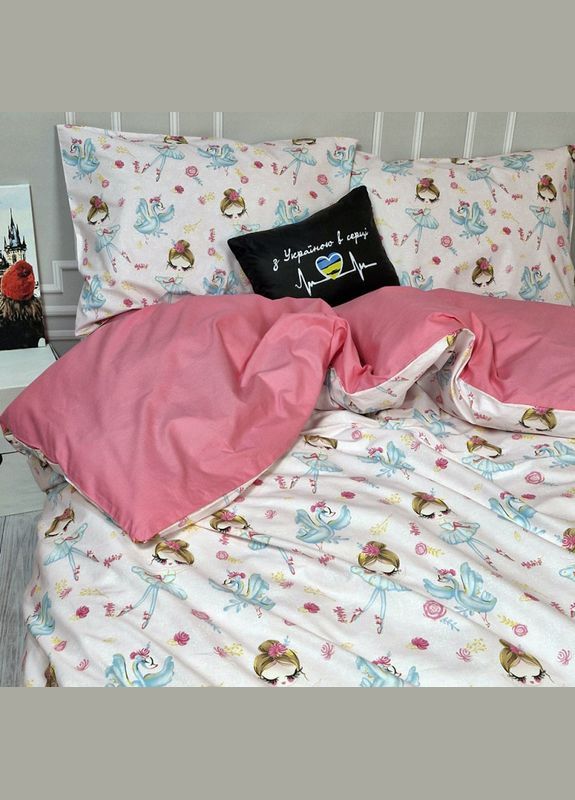 Постільна білизна Барбіленд Ранфорс Полуторна на резинці MERISET (306740023)