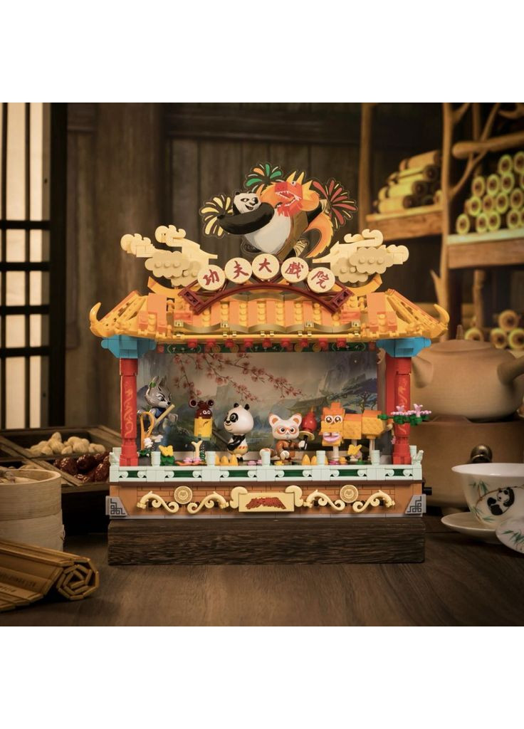 Конструктор Kungfu Panda-Кунгфу Театр (m470666) Pantasy Kungfu Panda -Кунгфу Театр (367071478)