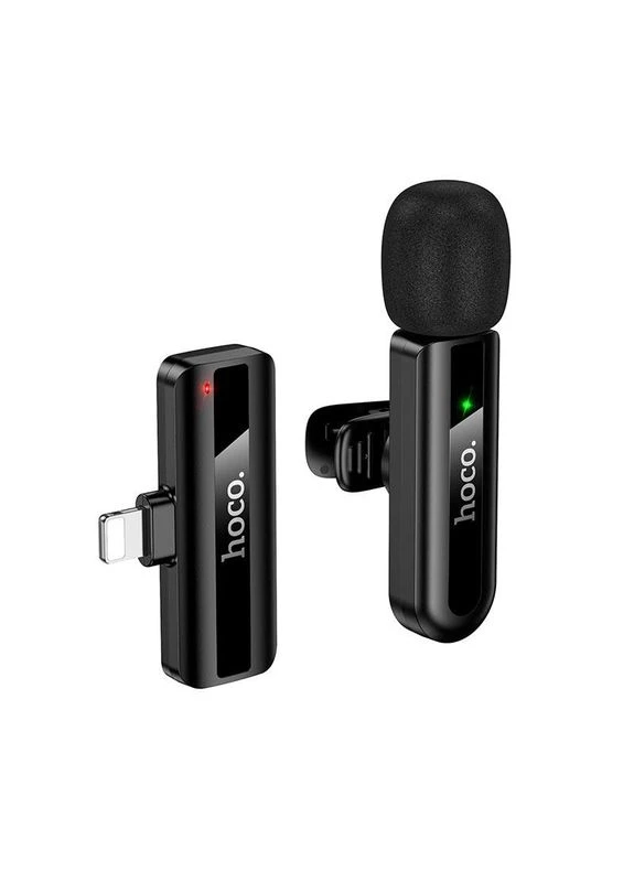Микрофон L20 Lightning Fair wireless microphone |2.4G, 5-15m, 3-4h| чорный Hoco (390201189)