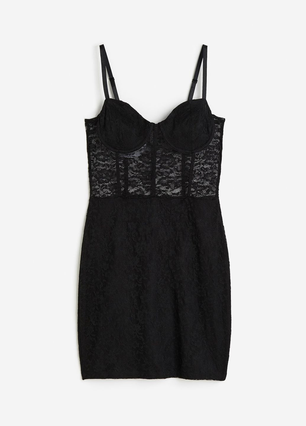 Чорна кежуал плаття, сукня H&M однотонна