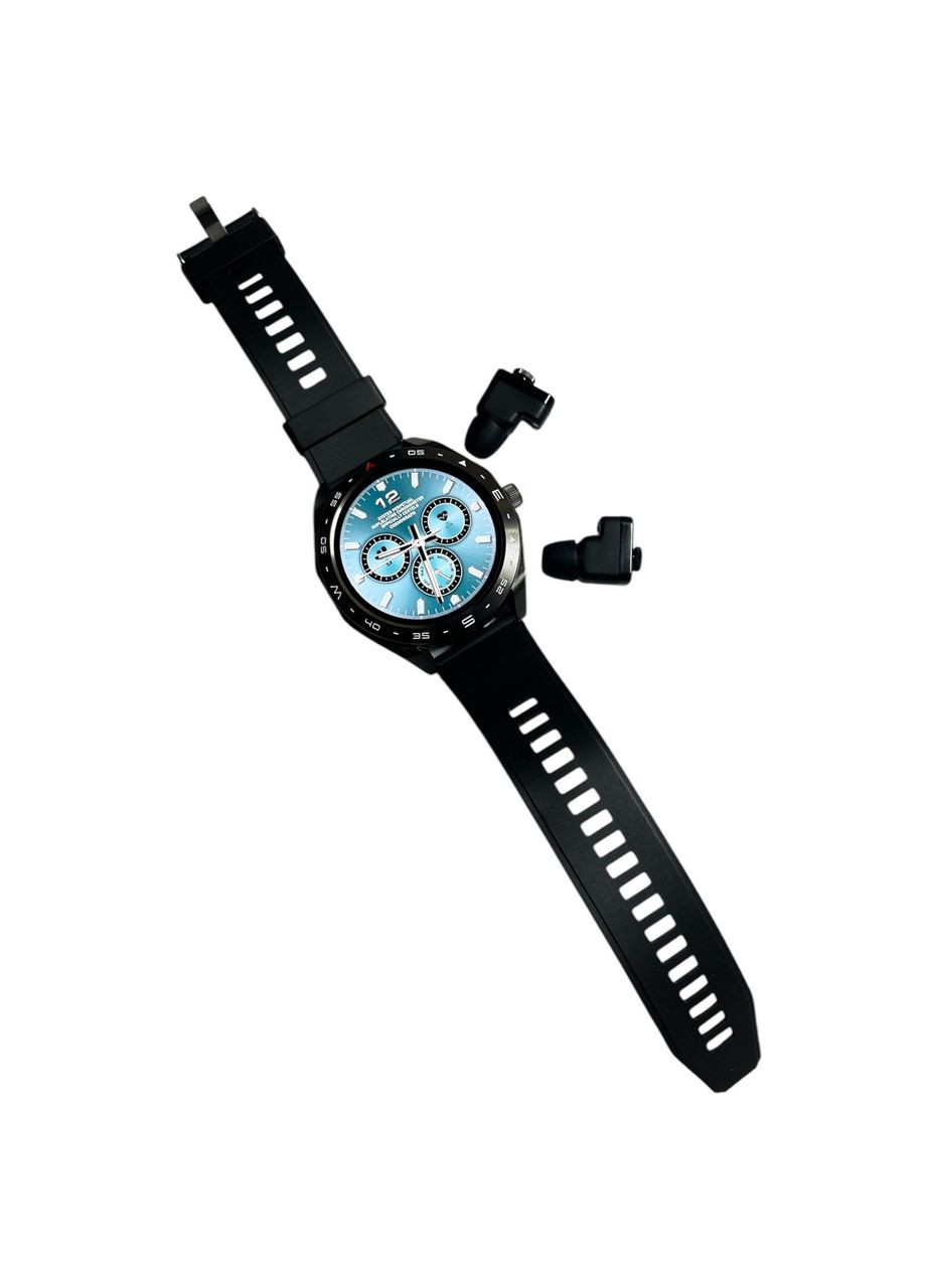 Смарт-годинник 2 в 1 T95, Black 1,52-дюймовий IPS-екран з підтримкою Bluetooth-гарнітури VHG (361111433)