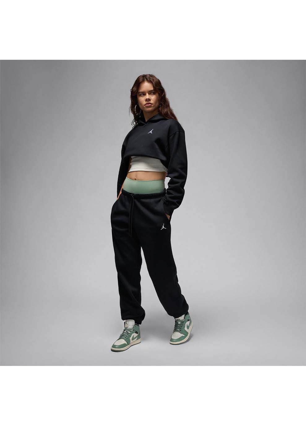 Жіночі Штани W BRK FLC PANT 24 Чорний Jordan (367588989)