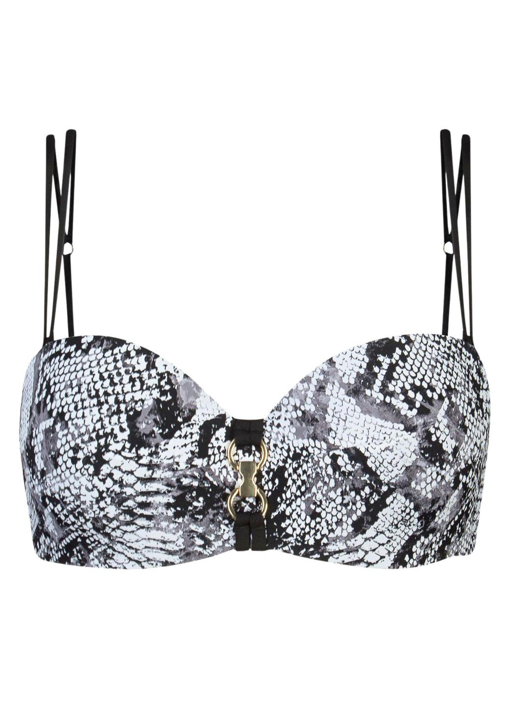 Чорно-білий купальник роздільний l2324-y-992\l2324-z-lwt чорно-білий Marc & André