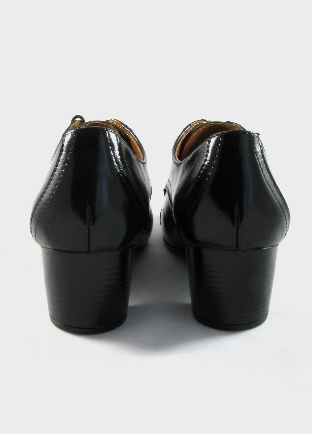 Seboni Жіночі шкіряні класичні туфлі Чорні (879) чорний з, україна — демісезон (336546878)