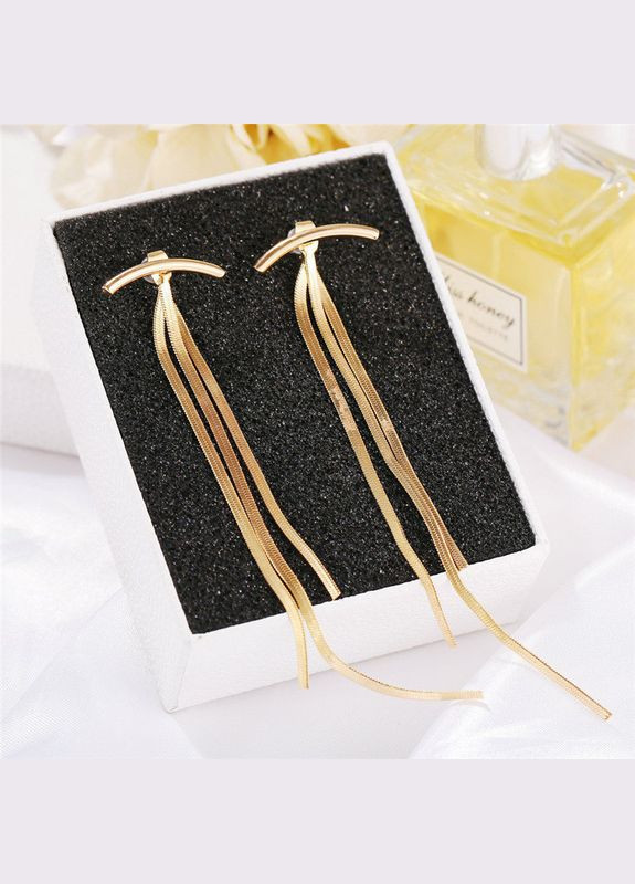 Длинные серьги цепочки(12-141) No Brand (314931249)