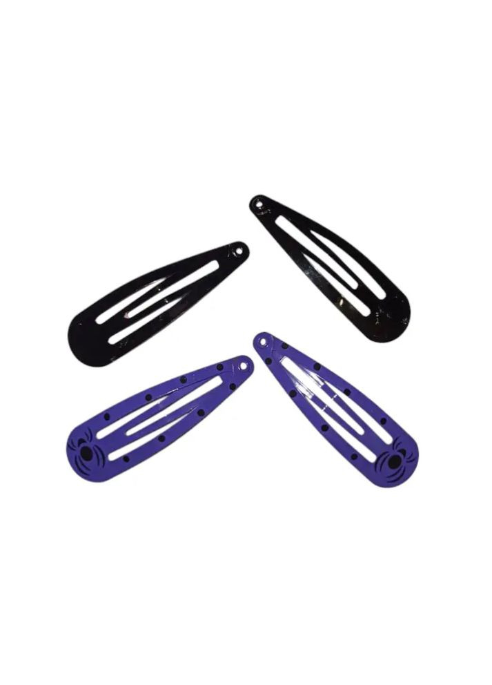 на Хелловін 4 штуки one size фіолетово-чорний Jannet Заколки (357205537)