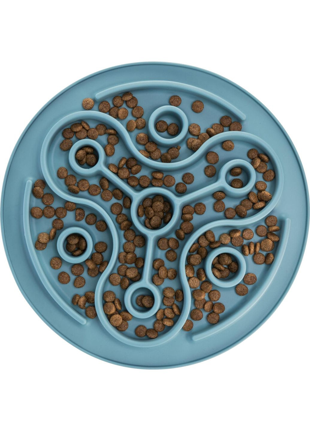 Коврик для собак Pillars "Медленное кормление" d=28 см Голубой (4011905250373) Trixie (312483621)