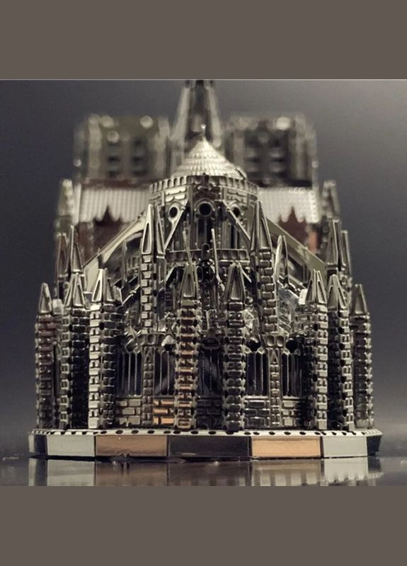 Металевий пазл 3D головоломка конструктор Нотр-Дам-де-Парі Strateg (315780104)