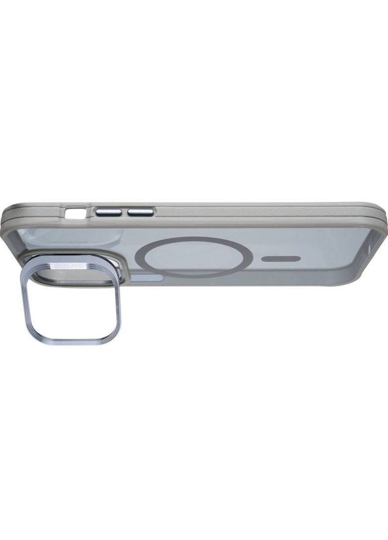 Чехол Elegant Bumper Case Camera stand (MagSafe) для iPhone 14 Pro Grey Gelius (317192917)