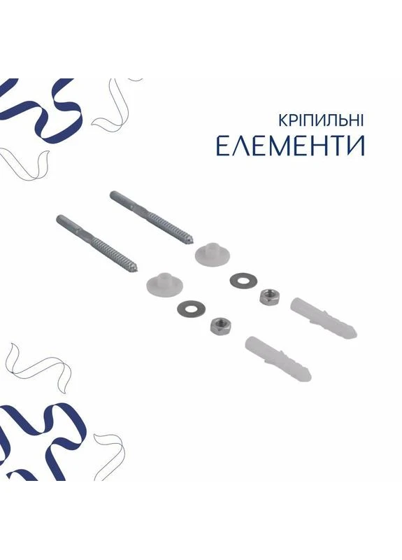 Комплект Nando LT: Раковина підвісна прамокутна 500х420х130 мм Matt Black + Донний клапан PU03O Qtap (397569014)