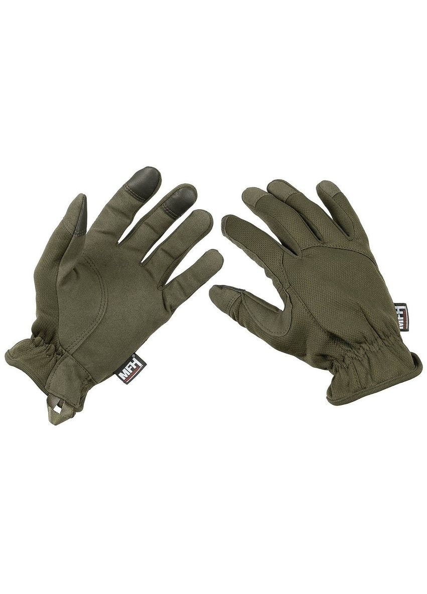 Рукавиці тактичні Tactical Gloves Lightweight, Olive, S MFH (315439540)